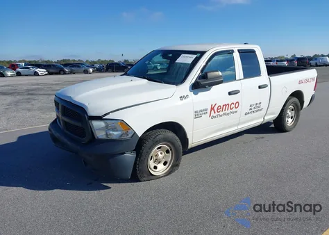 2023 Ram 1500 Classic Tradesman 4X2 6'4 Box from USA, damaged, VIN 1C6RR6FG0PS551880